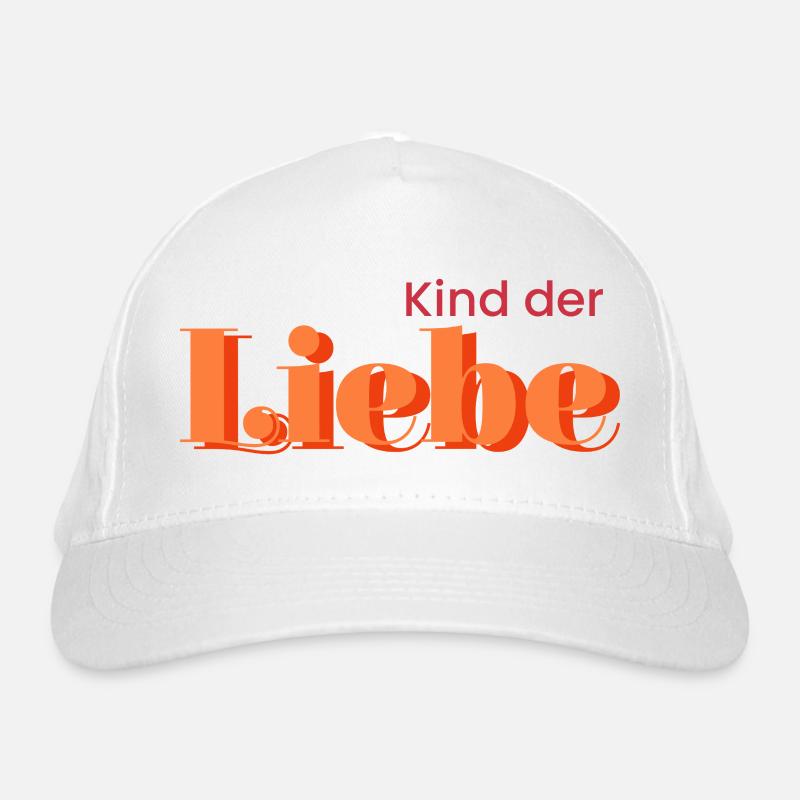 Kind der Liebe Bio-Baseballkappe