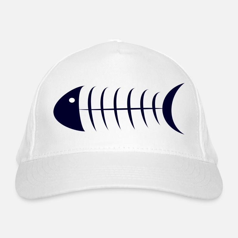SARDINE. FISH. APRIL FOOL. EASTER. SEA Organic Baseball Cap