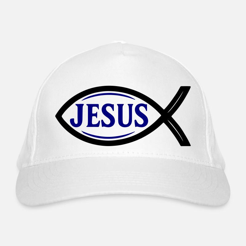 Poisson Jésus Casquette classique bio
