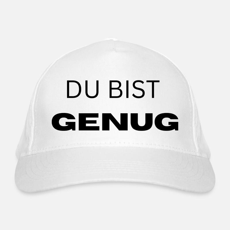 Vous êtes assez - Casquette classique bio - blanc