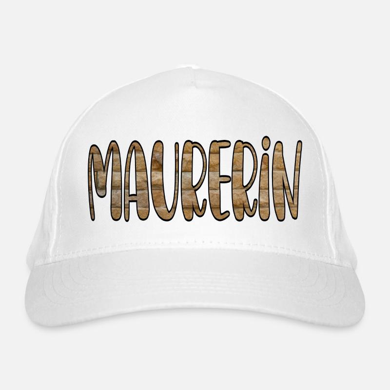 Industrie de la construction de maisons de maçon Casquette classique bio