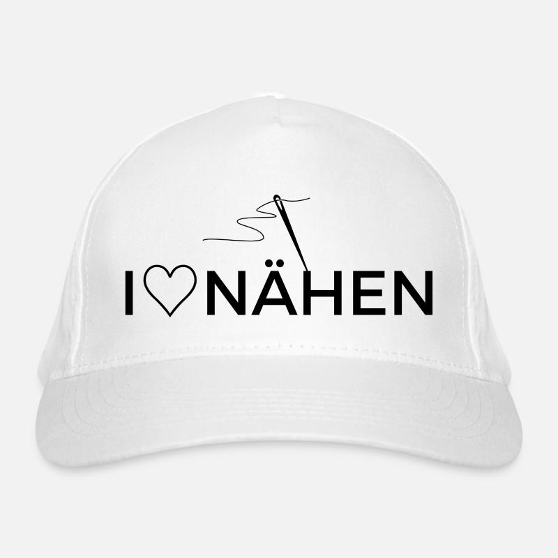 J’adore coudre - Design avec graphisme Casquette classique bio