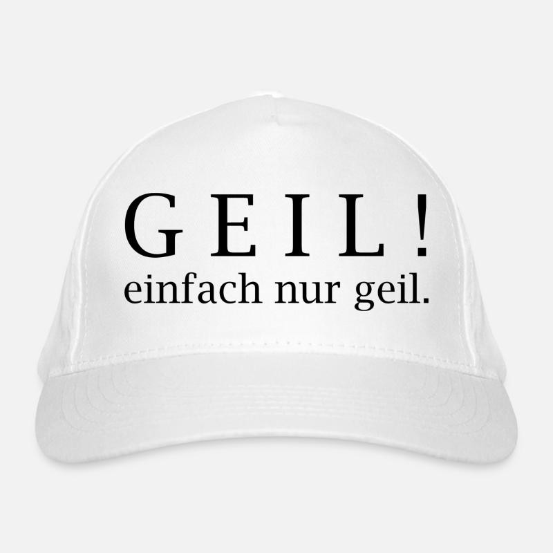 Génial ! Juste génial. Casquette classique bio