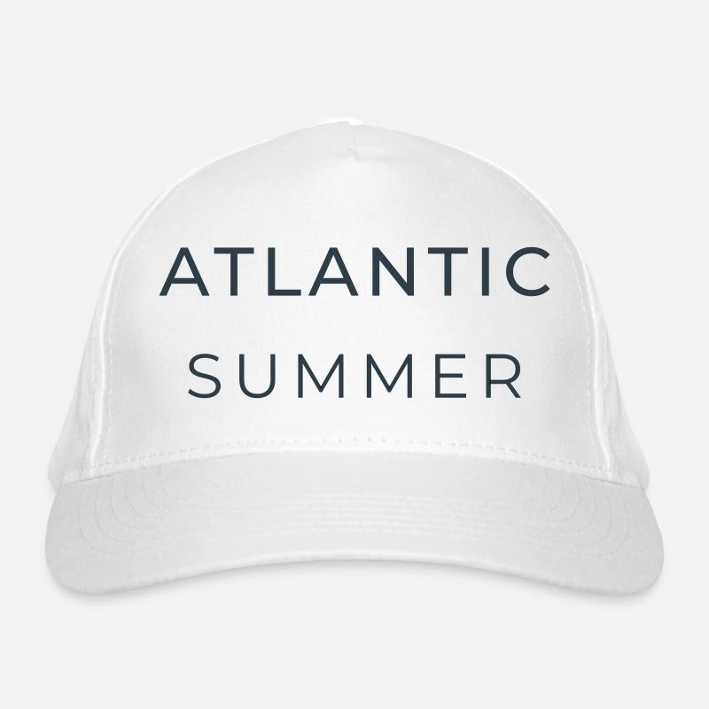 Atlantischer Sommer Bio-Baseballkappe