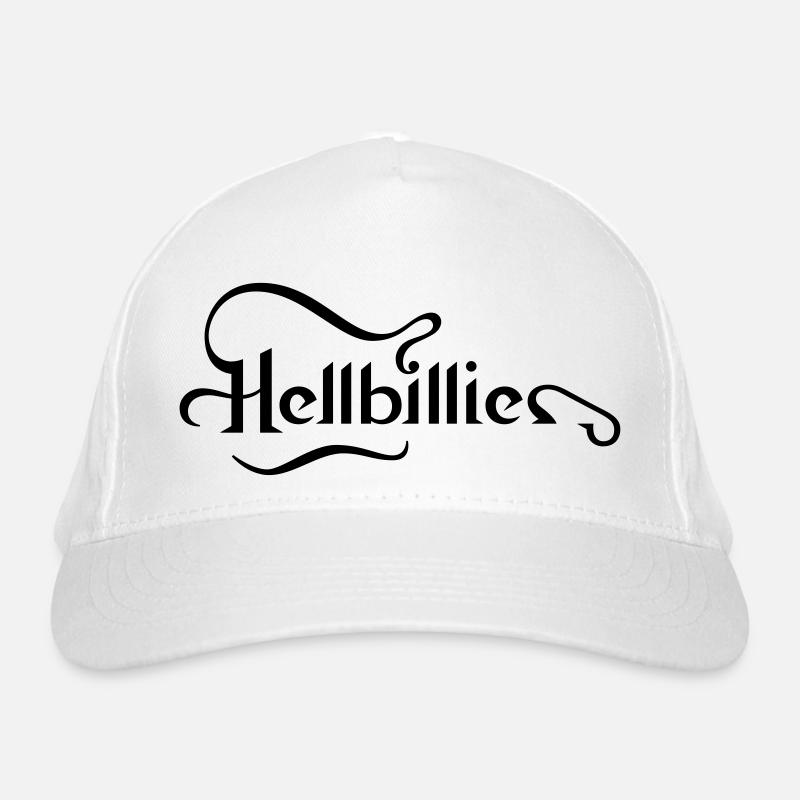 Hellbillies_logo Øko-baseballcap
