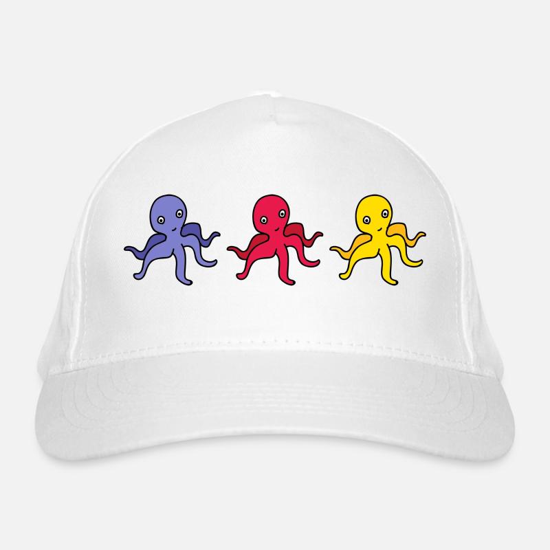 squid giant octopus octopus octopus squid sepia fish Organic Baseball Cap