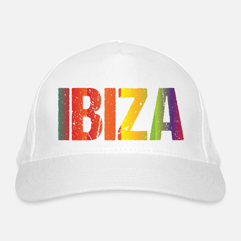 Retro Ibiza Love Organic Baseball Cap