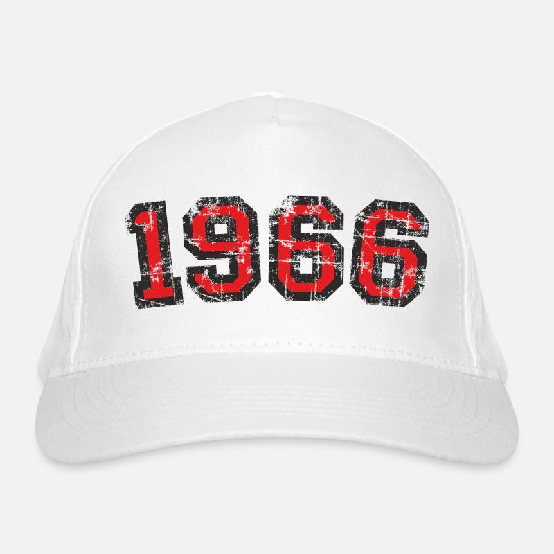 Né en 1966 Anniversaire Année Casquette classique bio