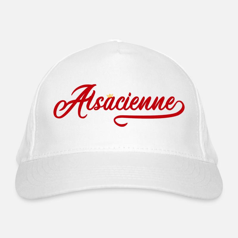 Elsässisch Bio-Baseballkappe