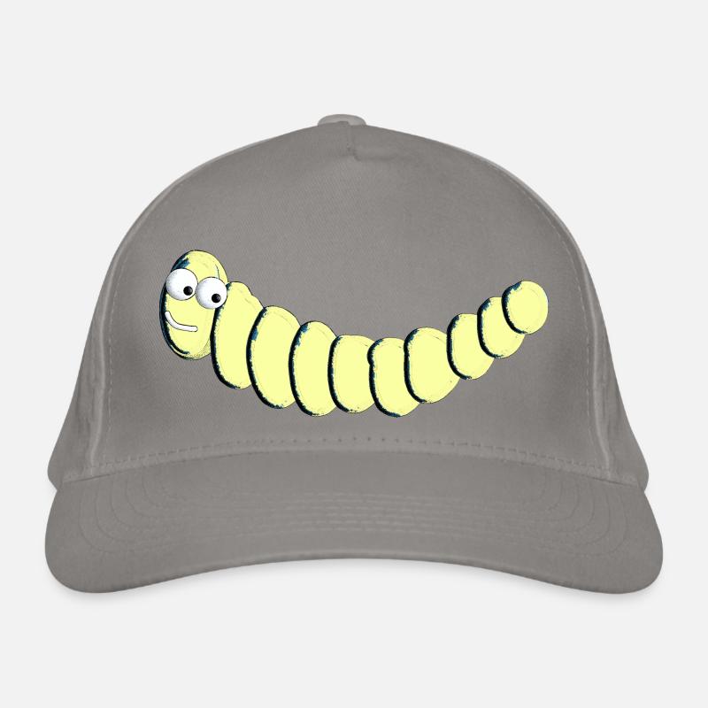 Wurm 4 Bio-Baseballkappe