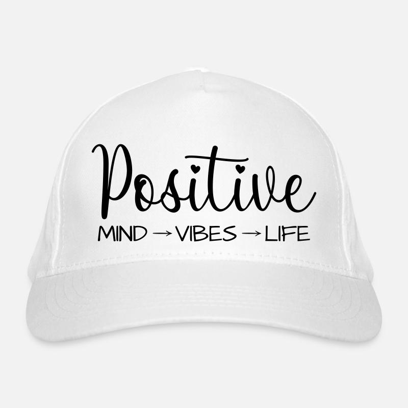 Pensées positives Casquette classique bio