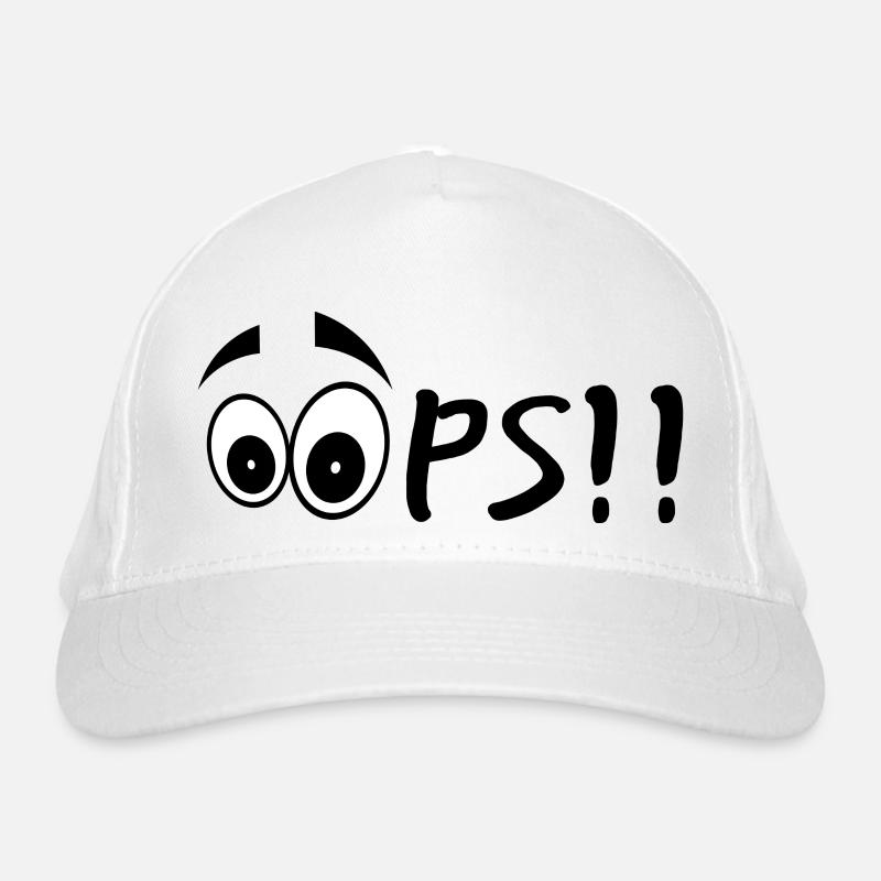Oops Organic Baseball Cap