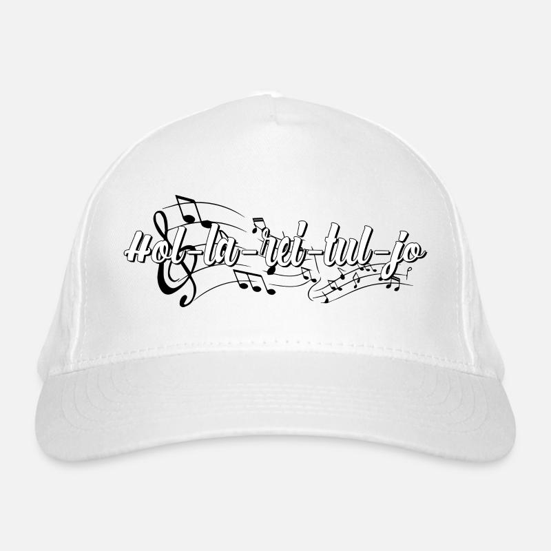 Yodel, chant, faire de la musique Casquette classique bio