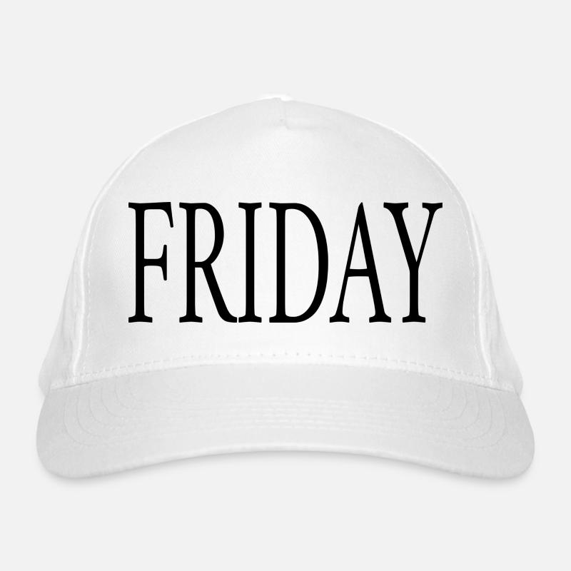 Friday Freitag Wochenende Bio-Baseballkappe