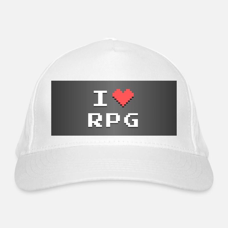 Ich liebe - RPG Bio-Baseballkappe
