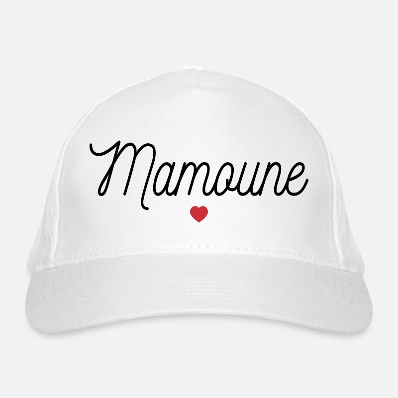 Mamoune Heart Geschenkidee zum Muttertag Bio-Baseballkappe
