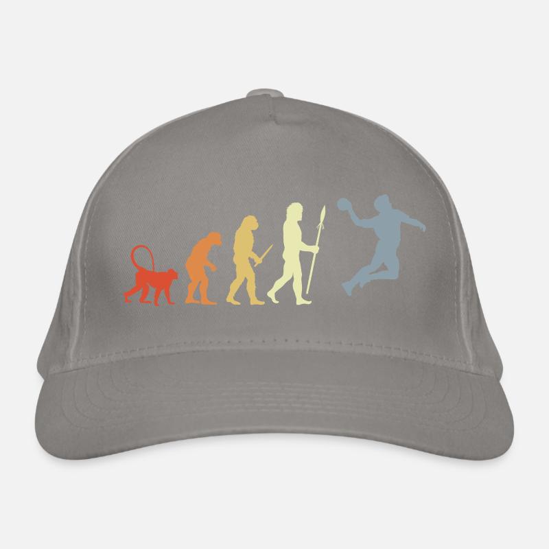 Evolution Handball Player Organic Baseball Cap