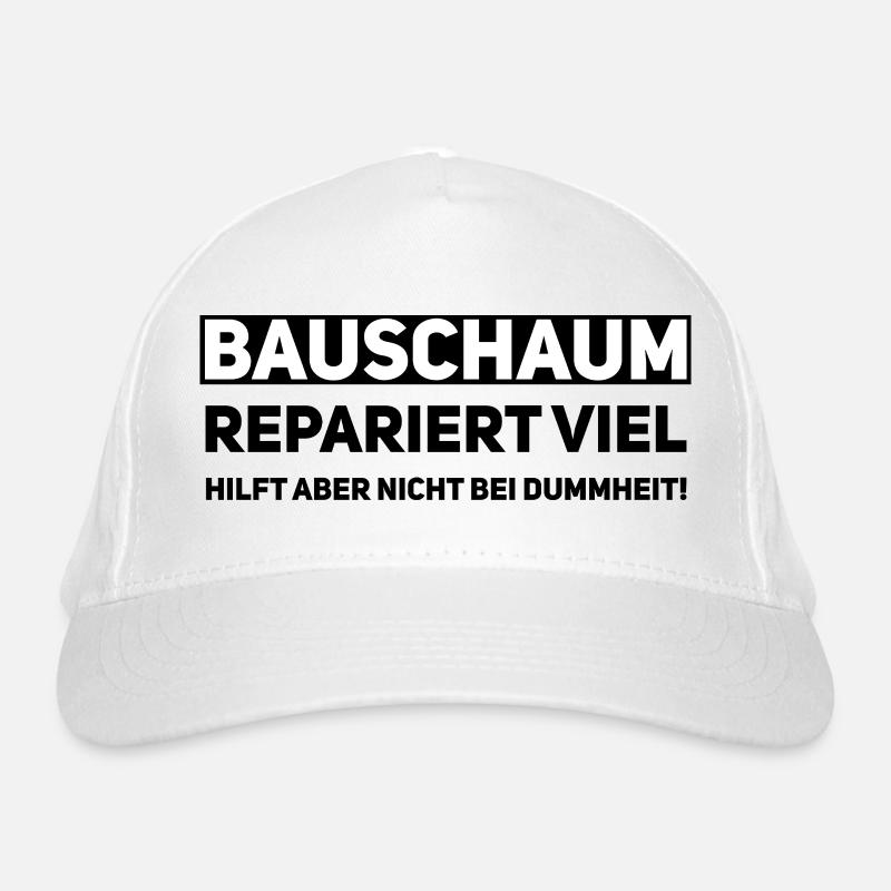 Mousse de construction Dicton artisanal Casquette classique bio