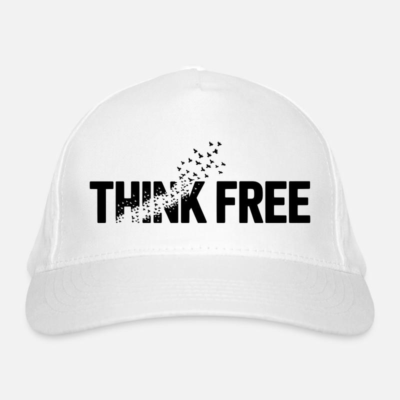 Think Free Organic Baseball Cap