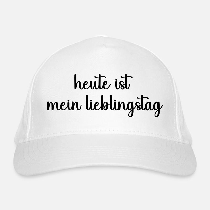 heute_ist_mein_lieblingstag_-_cool Bio-Baseballkappe