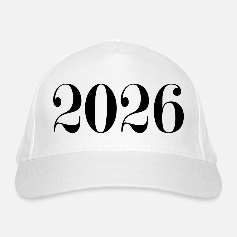 2026 - ein neues Jahr Bio-Baseballkappe