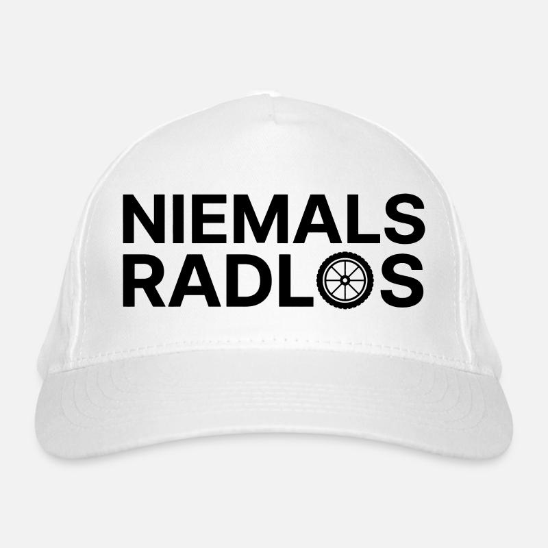 Jamais sans vélo Casquette classique bio