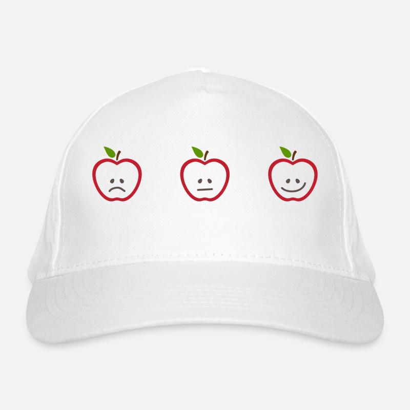 Pommes à visages différents Casquette classique bio