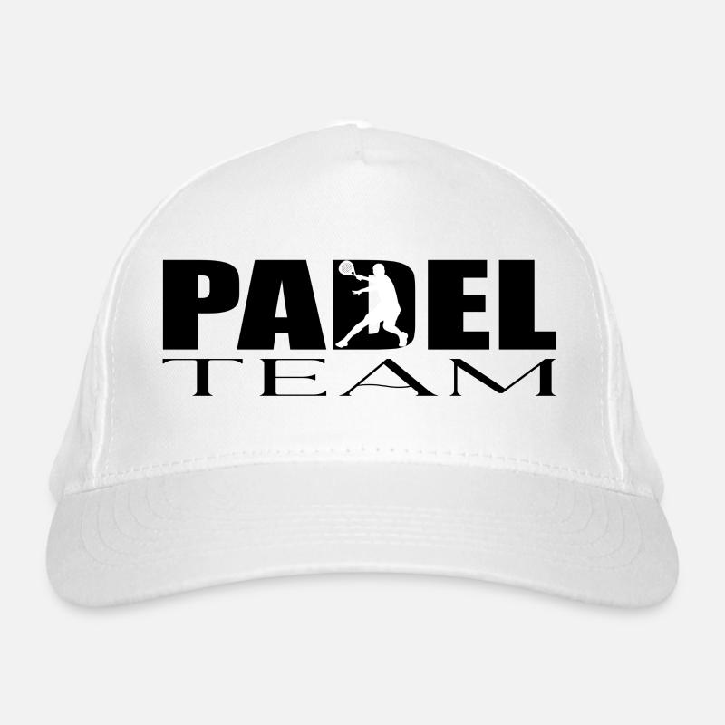 Padel Mannschaft Bio-Baseballkappe