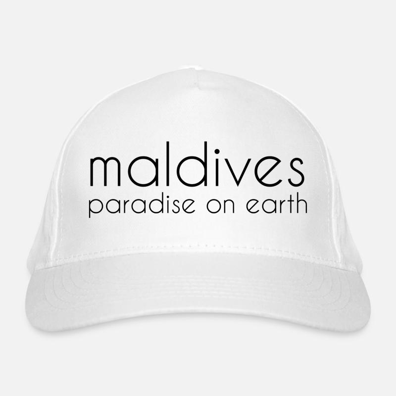 Maldives Organic Baseball Cap