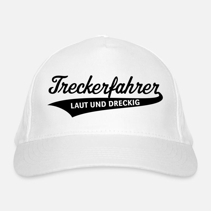 Treckerfahrer – Laut Und Dreckig (Trecker / Black) Bio-Baseballkappe