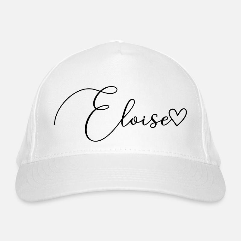 Eloise Last Name First Name Girl Organic Baseball Cap
