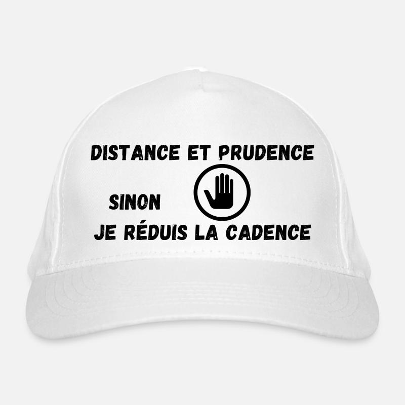 Distance and caution, otherwise I'll slow down Organic Baseball Cap