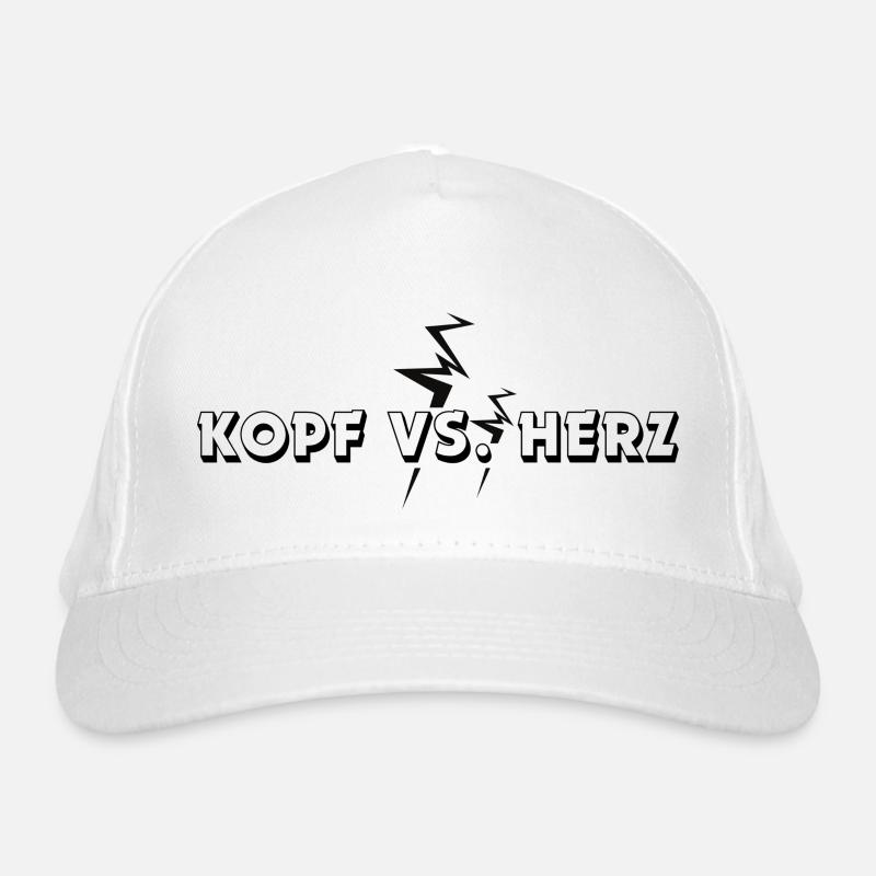 Head vs. Heart Organic Baseball Cap