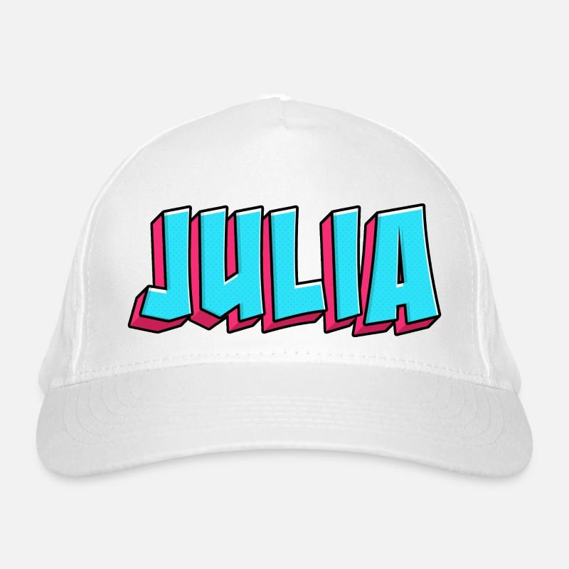 Name Image: Julia Organic Baseball Cap