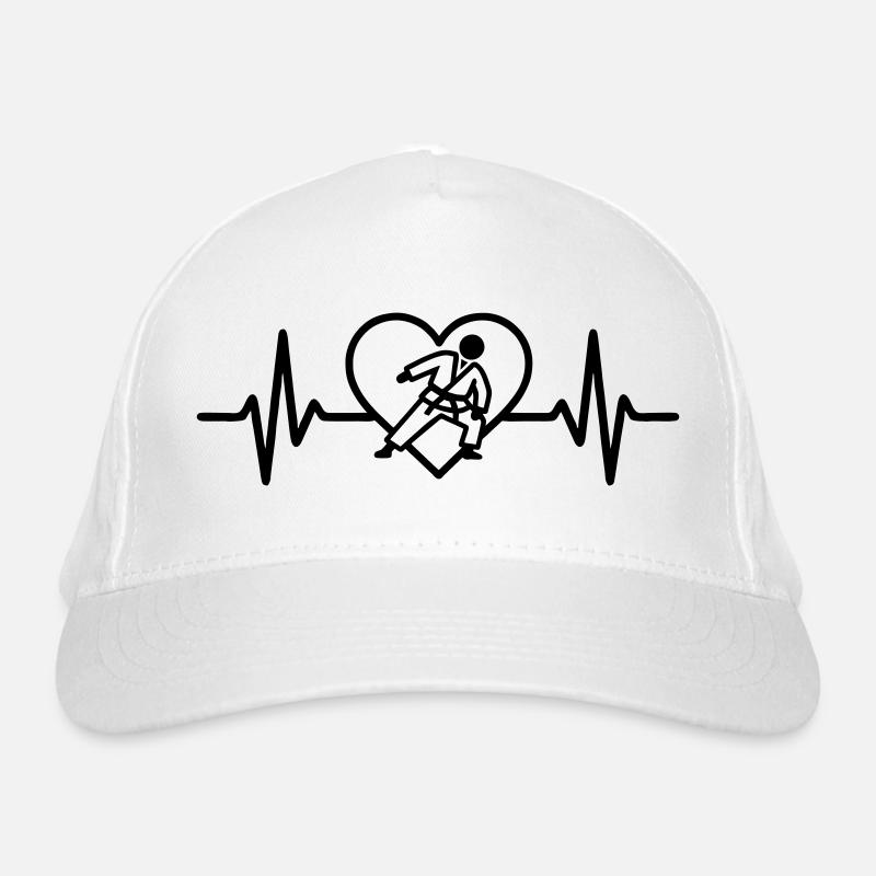 Judo du cœur – Arts martiaux passionnés Casquette classique bio