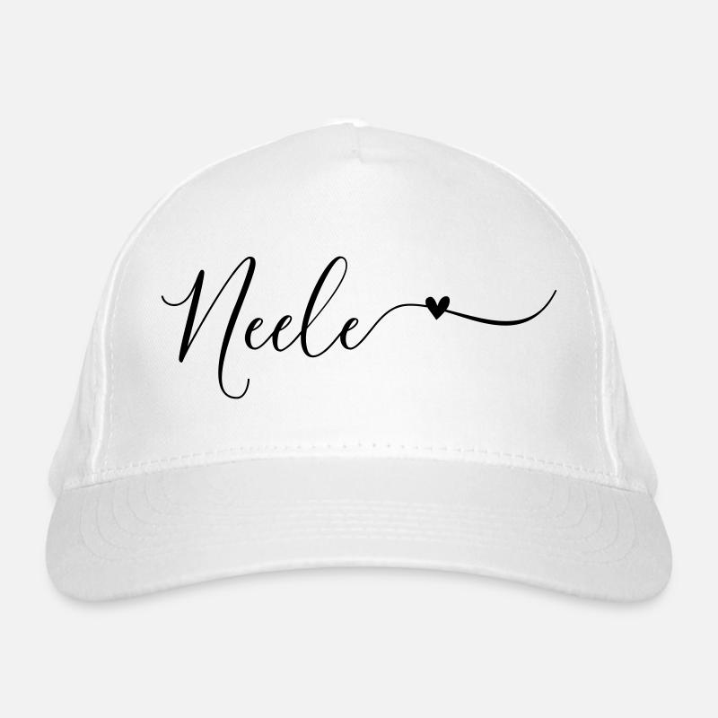 Neele Name Vorname Dekorativ Bio-Baseballkappe