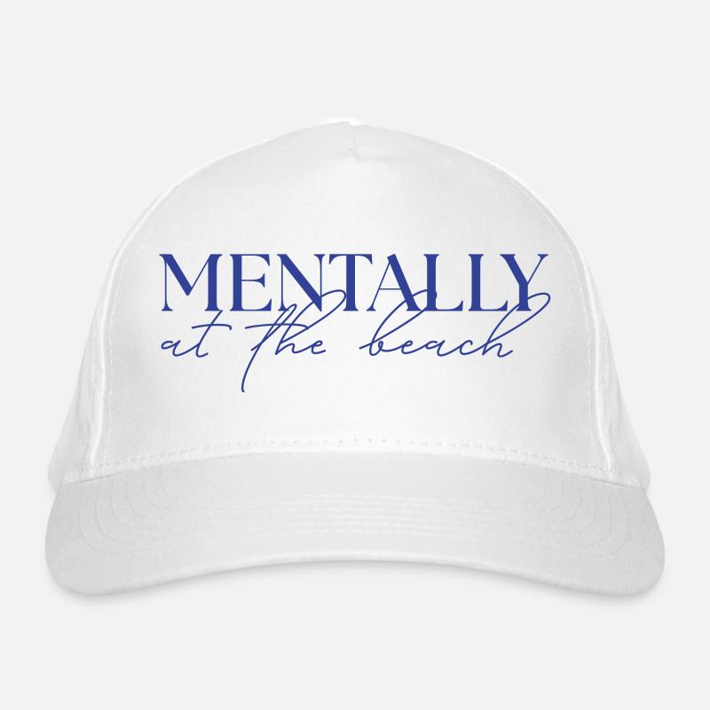 MENTALLY at the beach Bio-Baseballkappe