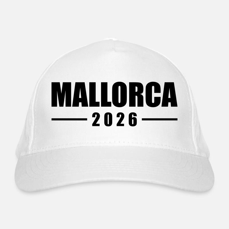 Majorque 2026 Casquette classique bio