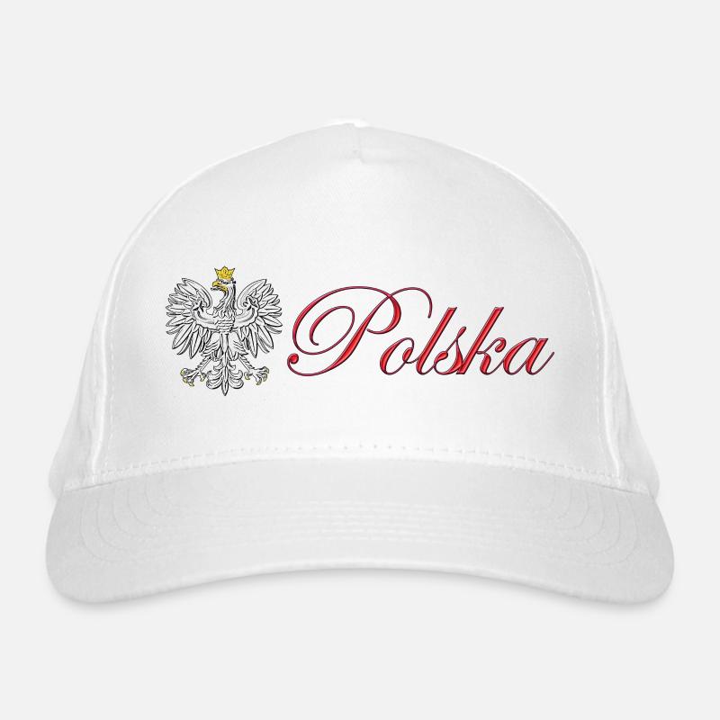 Polska - Poland Organic Baseball Cap