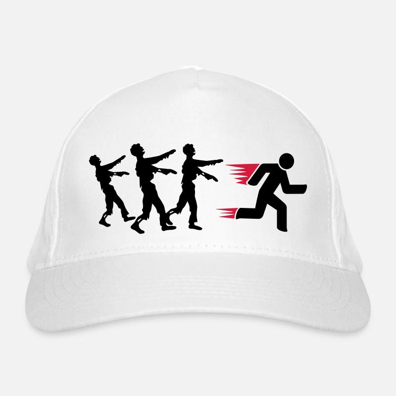Run From Zombies Bio-Baseballkappe
