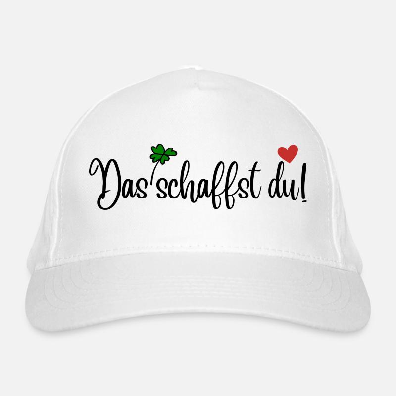 Das schaffst du! Bio-Baseballkappe