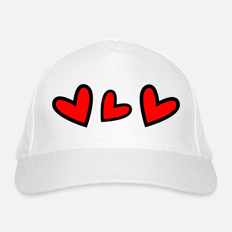 HEART Organic Baseball Cap