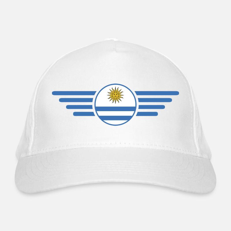 I Love Uruguay, Elegance Style Design T-Shirt Organic Baseball Cap
