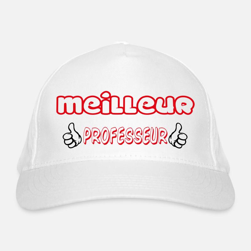 MEILLEUR PROFESSEUR Casquette classique bio