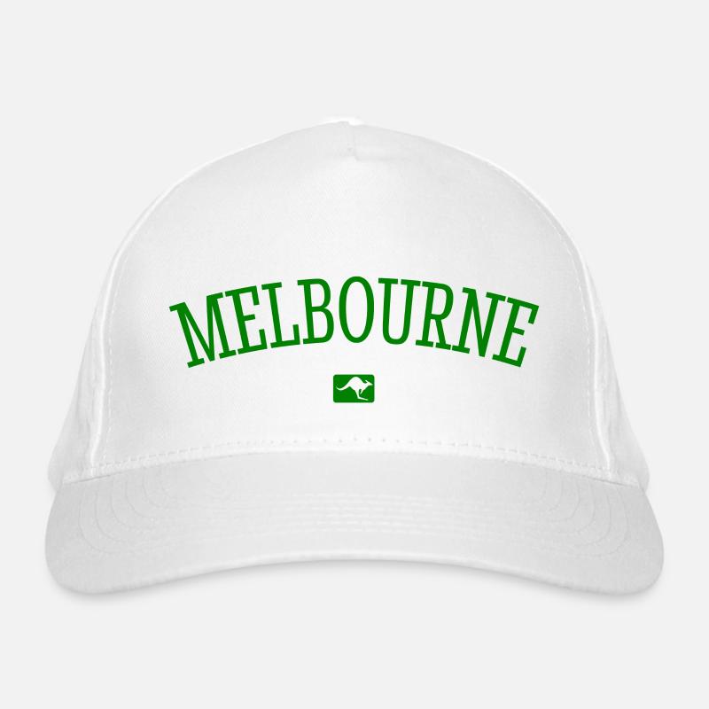 Melbourne Australia Down Under Kangaroo Koala Bio-Baseballkappe