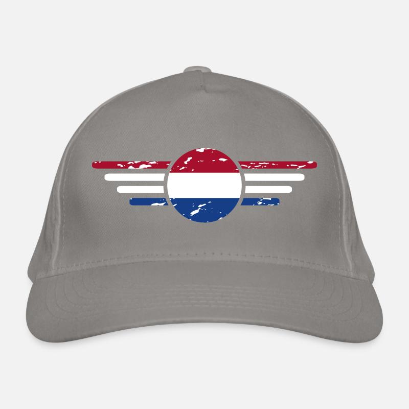 J’aime les Pays-Bas, T-shirt design de style élégance Casquette classique bio