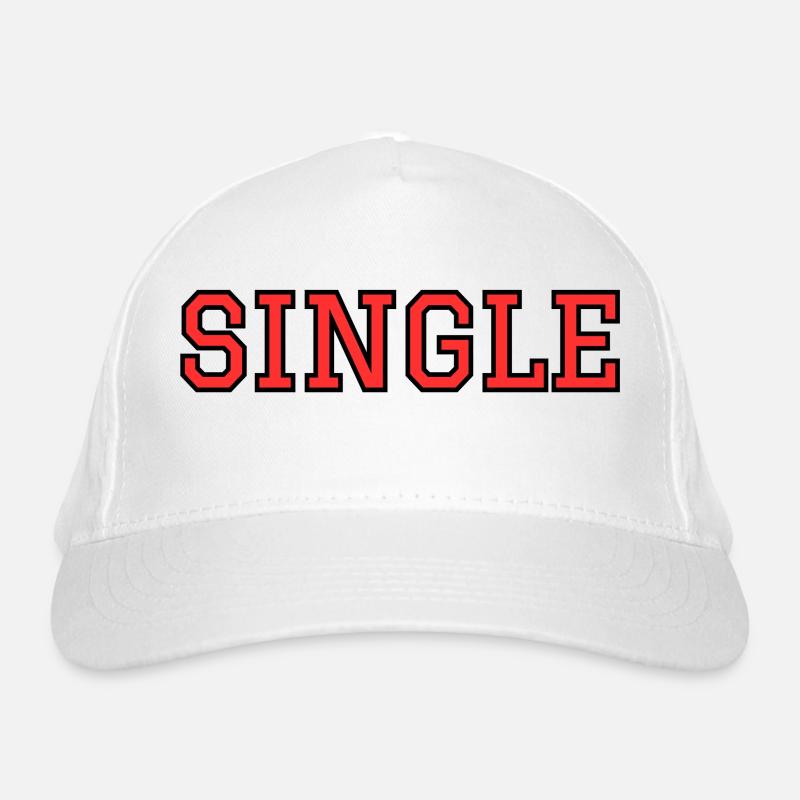 SINGLE Bio-Baseballkappe