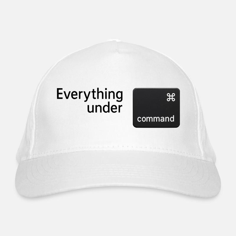 Alles unter Kommando Bio-Baseballkappe