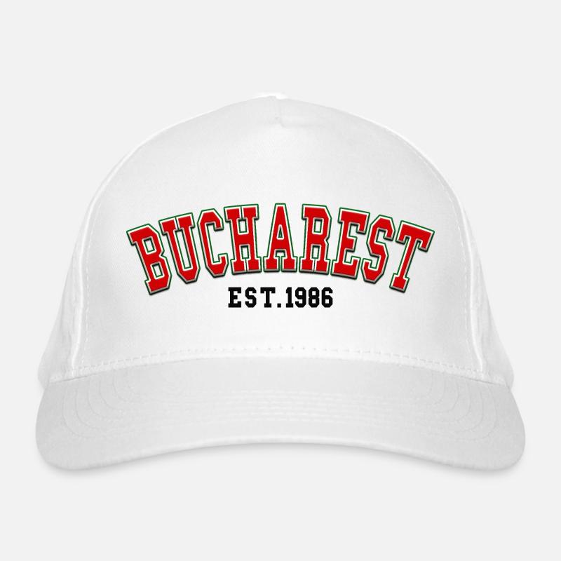 Bucharest Est. 1986 Organic Baseball Cap