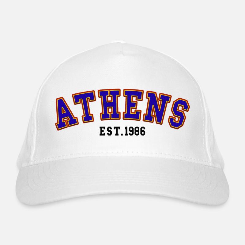Athen gegründet 1986 Bio-Baseballkappe